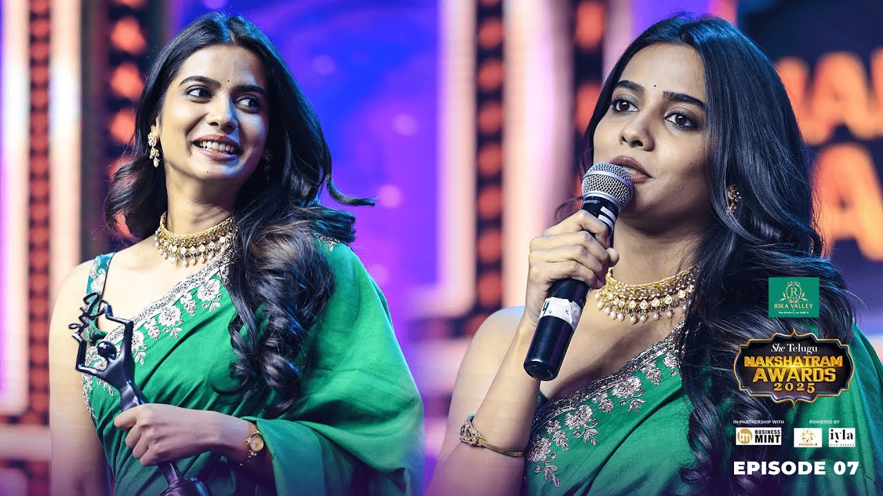 Sri Gouri Priya 😍 Thaensudare - Outstanding Performer of the Year | She Telugu Nakshatram 25 | Ep 07