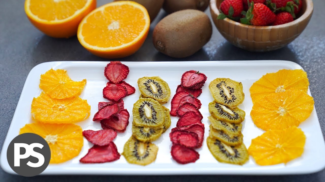 🎧 FRUTAS DESHIDRATADAS  🍊🍓🥝 | FÁCIL Y SIN AZÚCAR | AUXY
