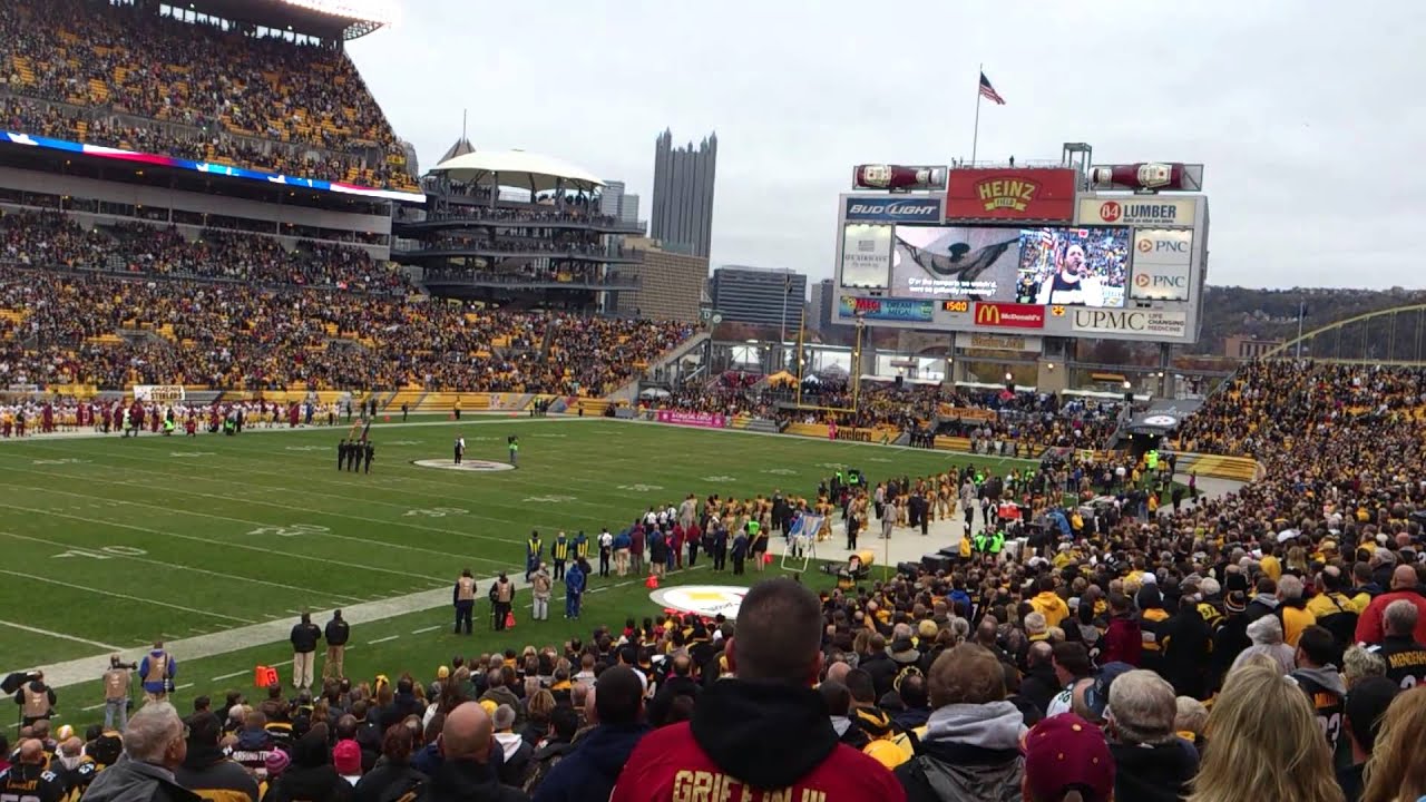Polynesian superstar artist FIJI at Steelers game in Pittsburgh, PA