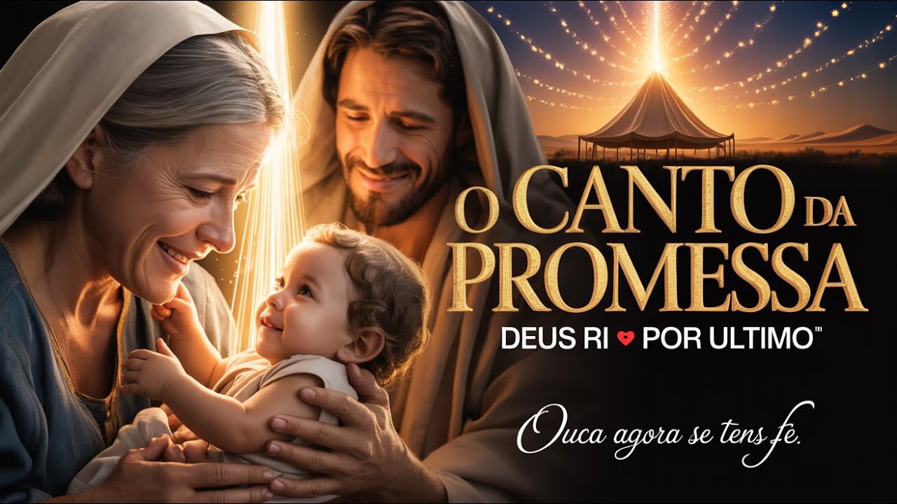 🕊️✨ O Canto da Promessa a Sara: Deus Ri por Último e Cumpre o Impossível 🙏