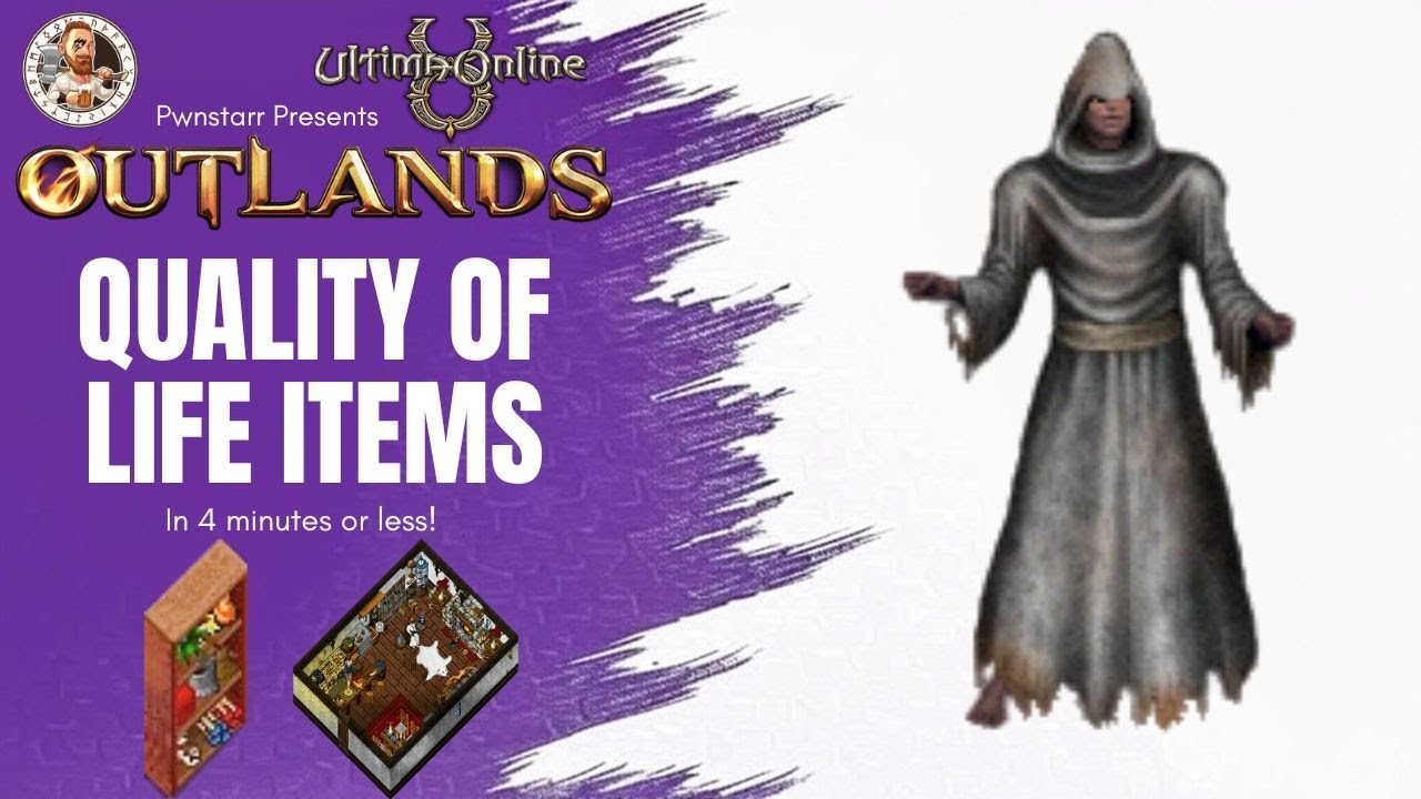 Предметы и системы качества жизни в Outlands. ЛУЧШАЯ MMORPG Ultima Online 2025 UO OUTLANDS