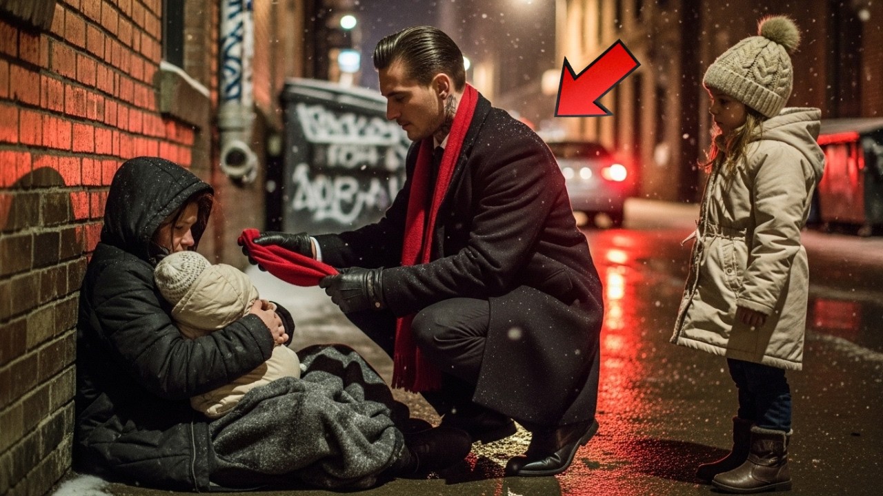 Mafia Boss Found His Ex-Maid Begging With a Baby — Then a Child Said Something That Stopped Him