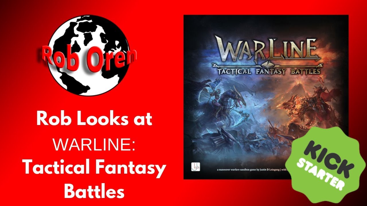 Kickstarter Preview WARLINE: Tactical Fantasy Battles