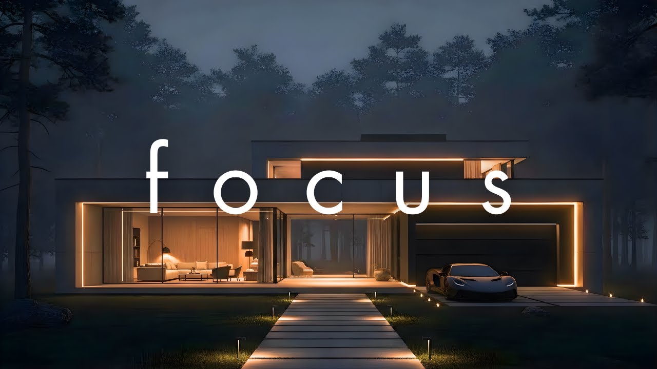 Quiet Luxury Forest Villa・Deep Work Mix for Hyperfocus & Productivity