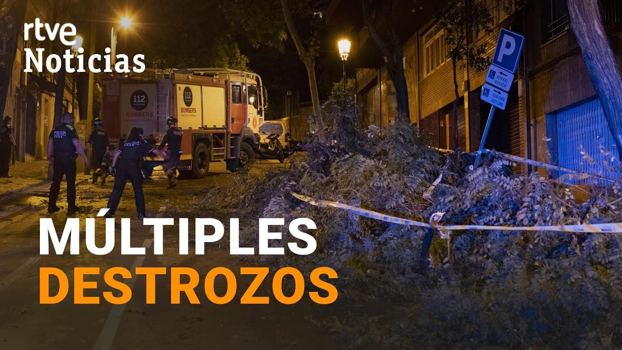TORMENTAS CATALU&Ntilde;A: As&iacute; han quedado los MUNICIPIOS m&aacute;s AZOTADOS por el TEMPORAL | RTVE Noticias