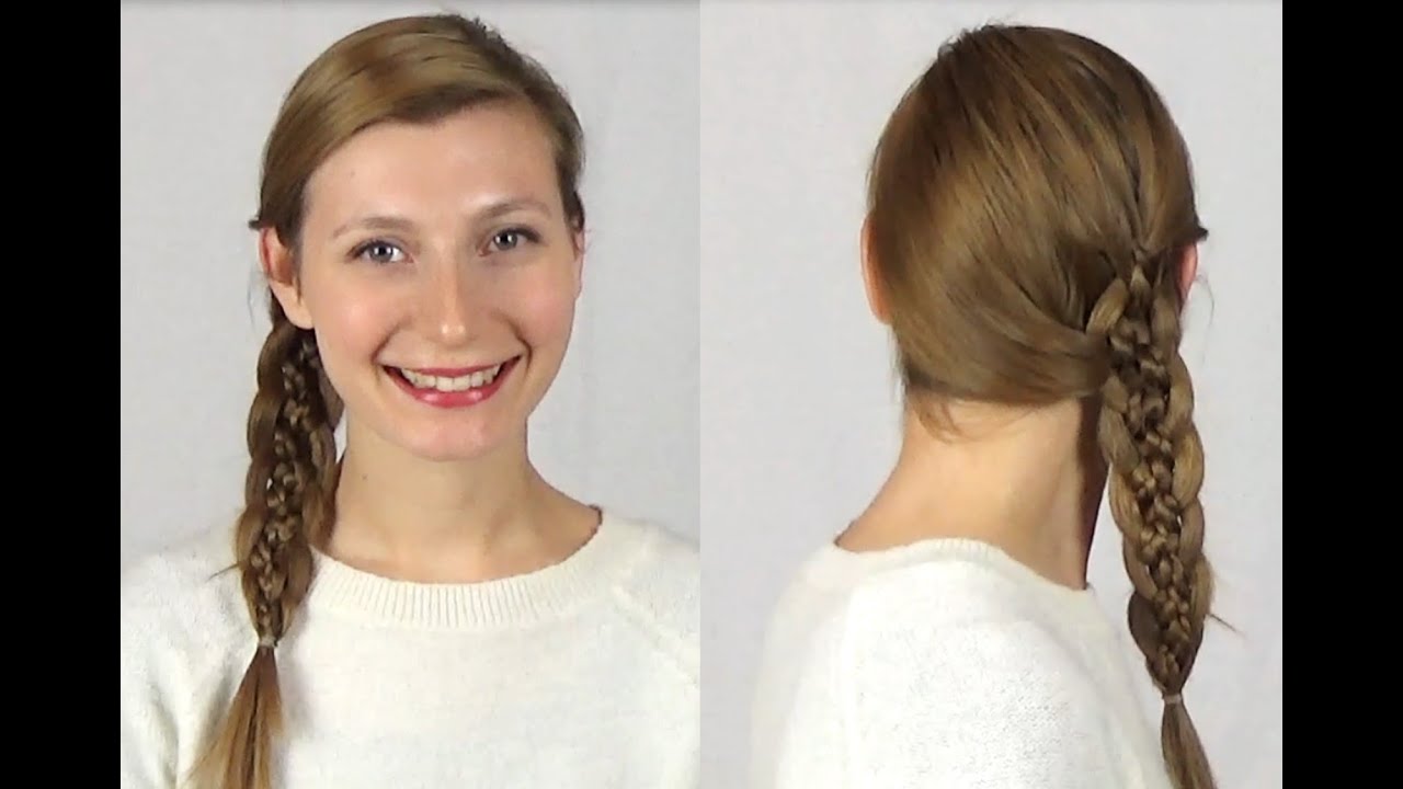 Tresse à 5 brins pour la Saint Valentin | Mathilde Wurtz