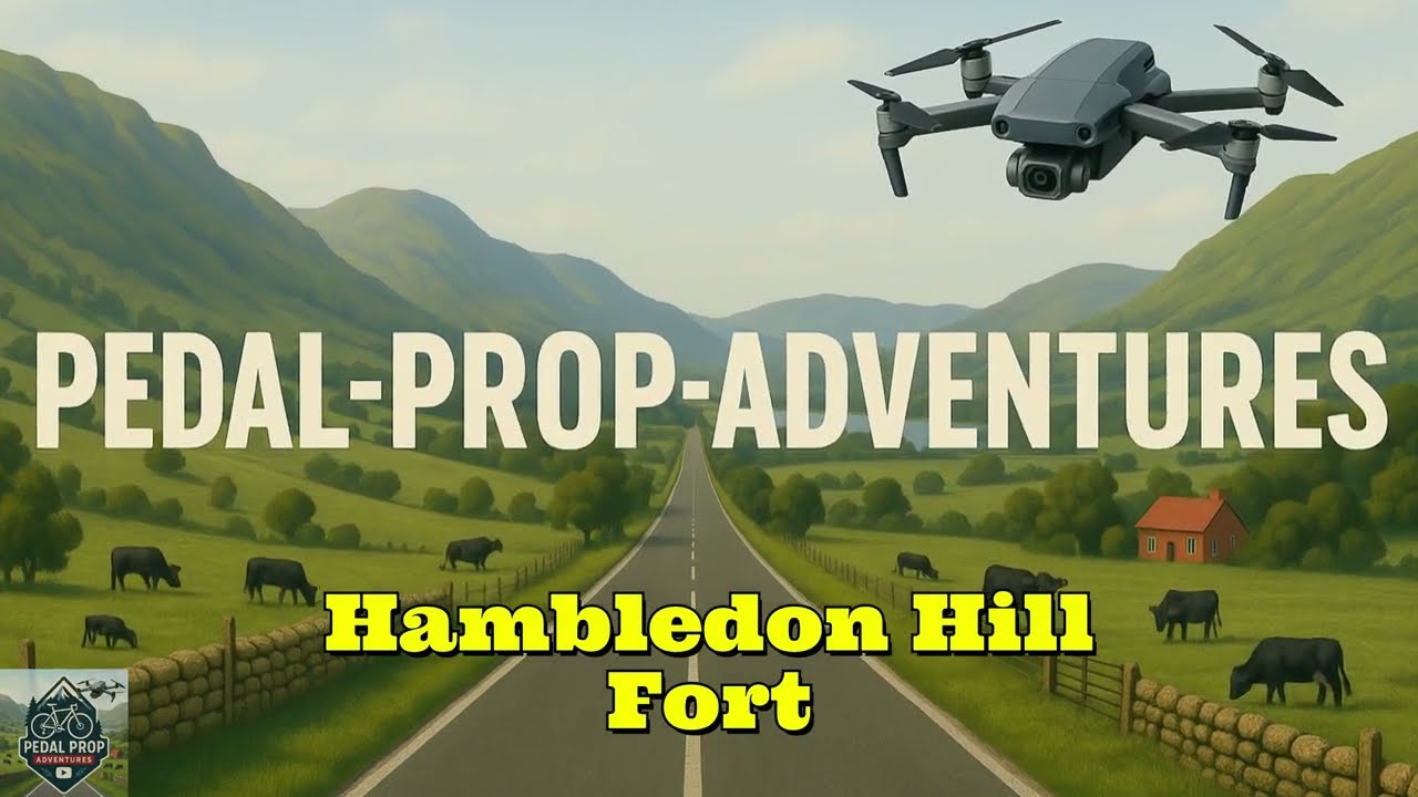 Stunning DJI Drone Footage of Hambledon Hill Fort | Aerial Tour of Ancient Dorset