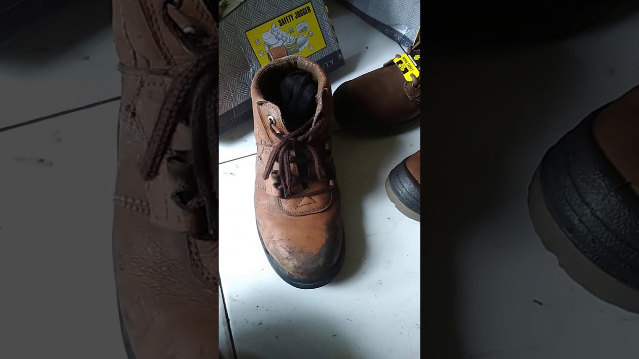 unboxing safety jogger dakar brown