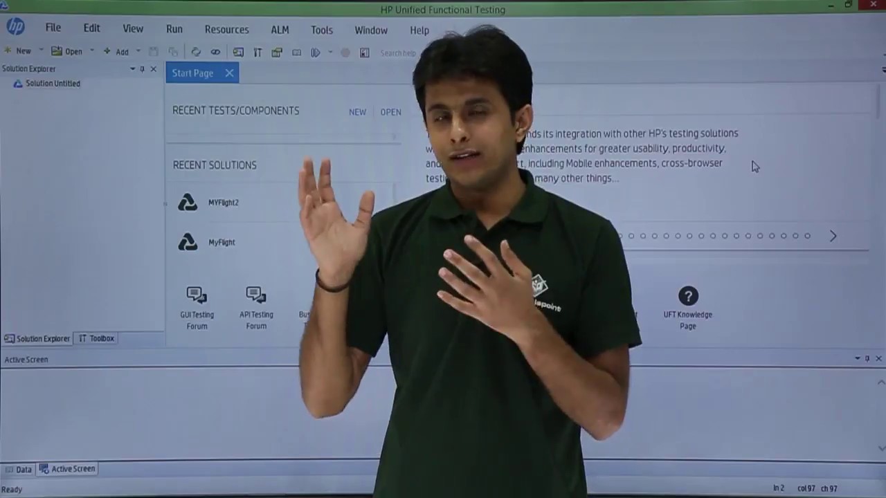HP UFT/QTP - Standard Checkpoint