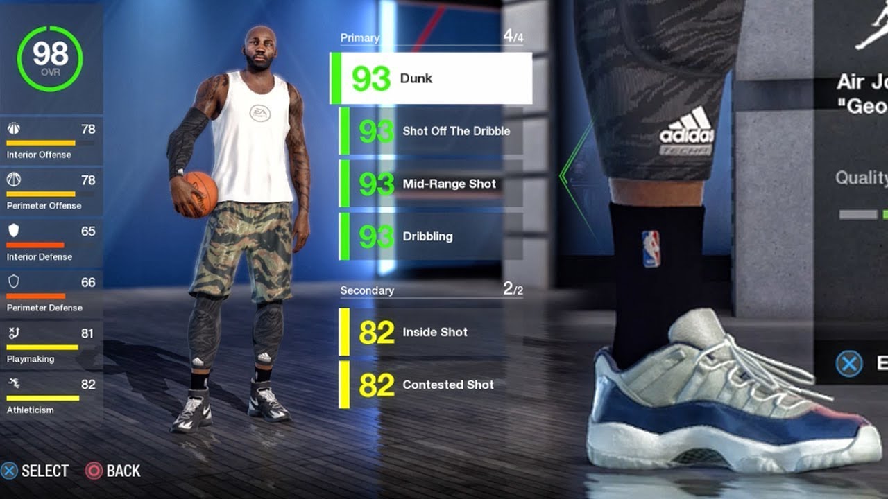 MAXED OUT ATTRIBUTES, TRAITS, ANIMATIONS & CRATE OPENING! NBA Live 18 Live Run Gameplay Ep. 14