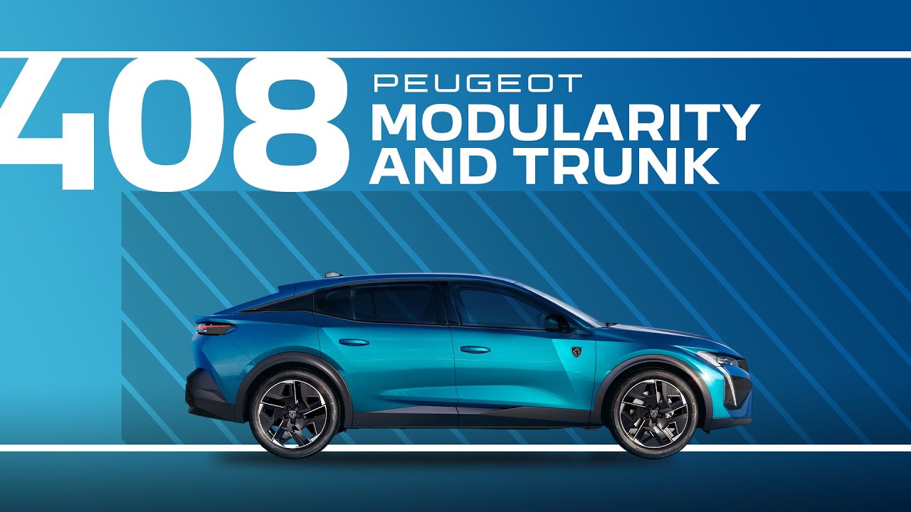 Peugeot Tutorials | 408 Modularity and Trunk