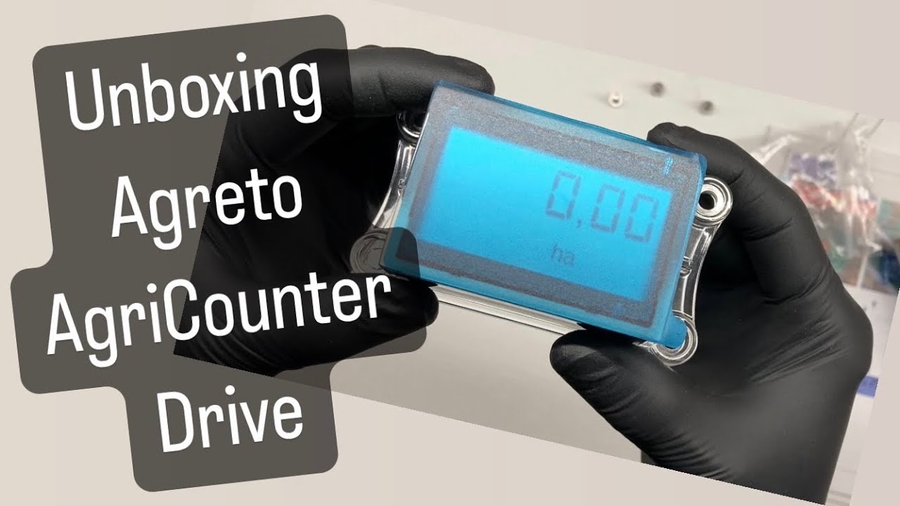 Unboxing Agreto AgriCounter Drive, acre meter for machinery rental or shared ownership of machinery