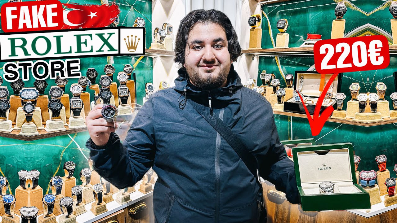 DER GRÖßTE  FAKE ROLEX STORE IN ISTANBUL 🇹🇷😱‼️ | MAHAN