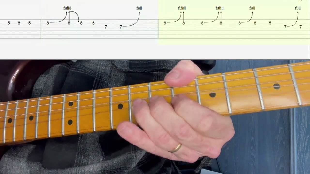 blues shuffle solo