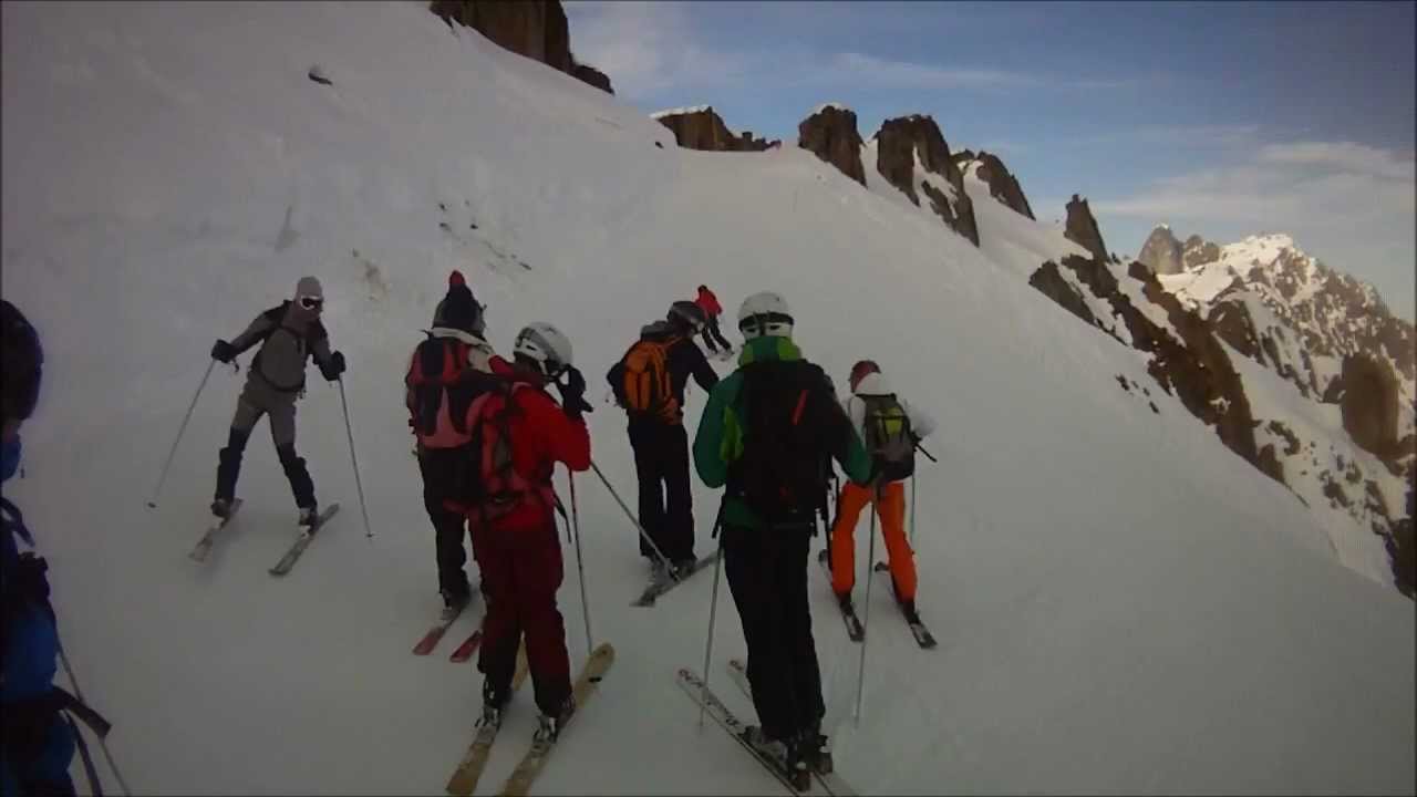 Slopes of Br&eacute;vent and Fl&eacute;g&egrave;re, Chamonix  2012