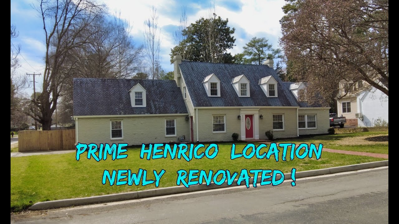 Beautifully Renovated W. Henrico Brick  Home for Sale +$689,990+