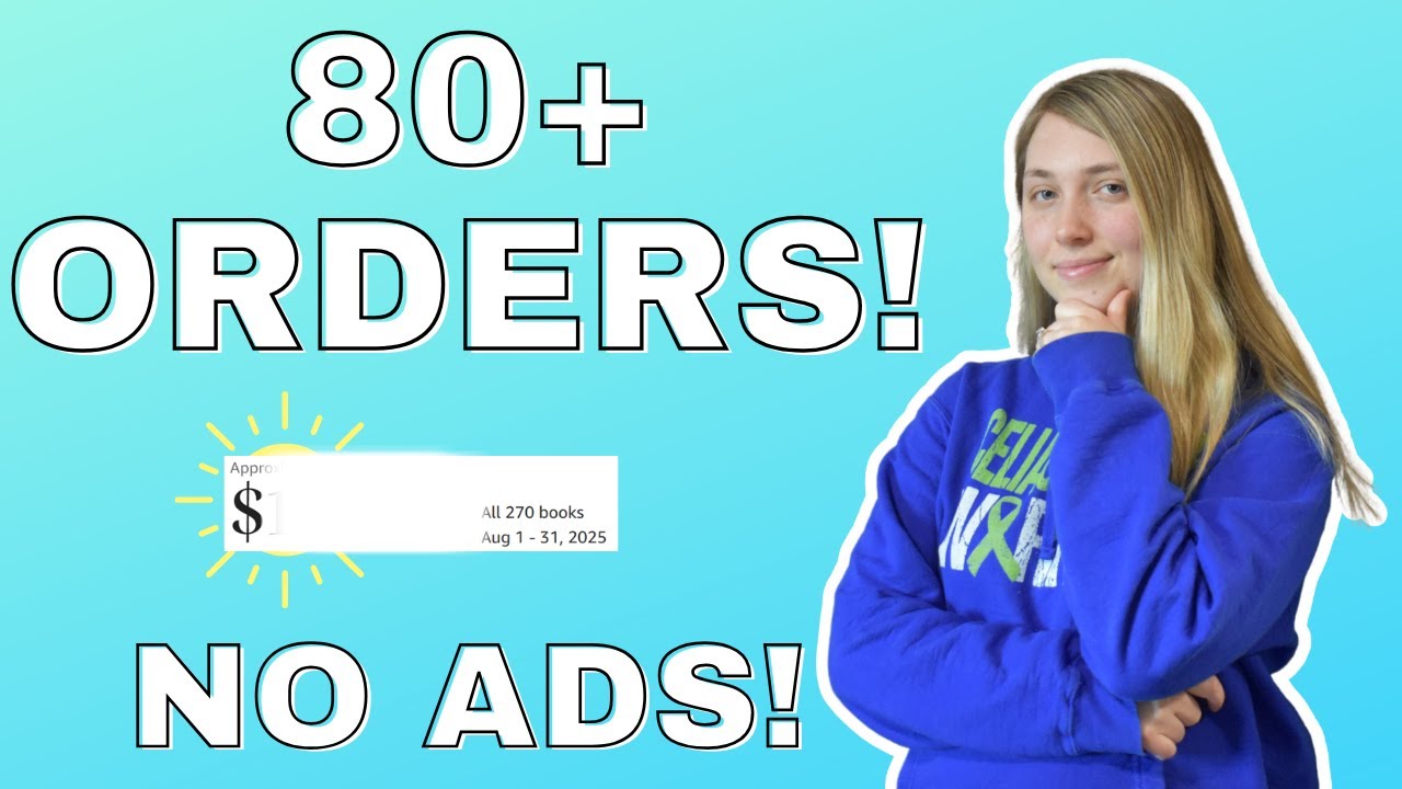 NO ADS | Amazon KDP Income Report August 2025 | Low Content Book Publishing