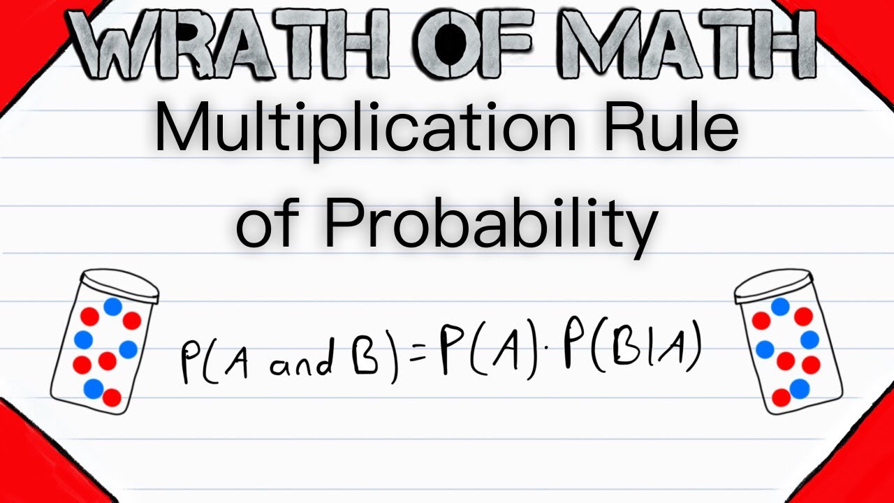Multiplication Rule of Probability | Probability Theory, Intersection of Two Events