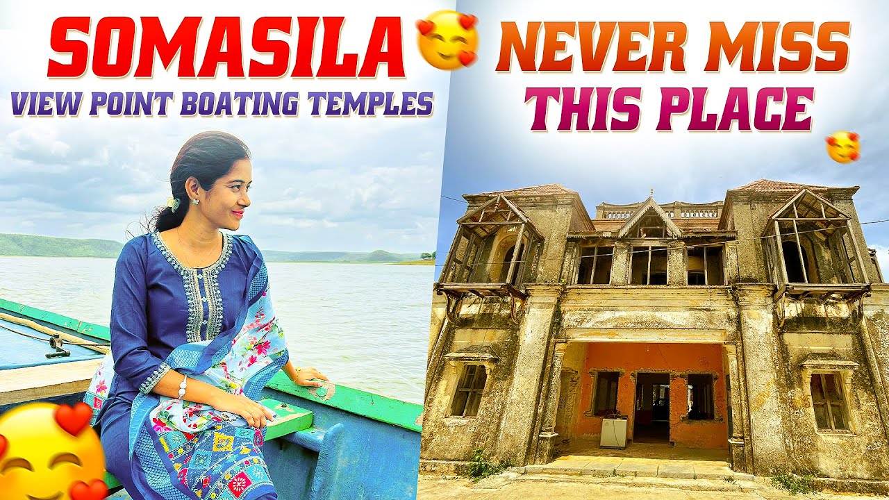 Mini Maldives of Telangana | Hyderabad To Somasila | Somasila Cruise | Boating | Temples| Roadtrip🚗