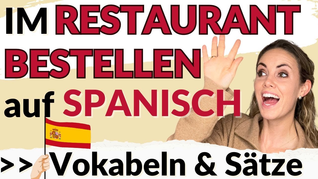 Bestellen im spanischen Restaurant