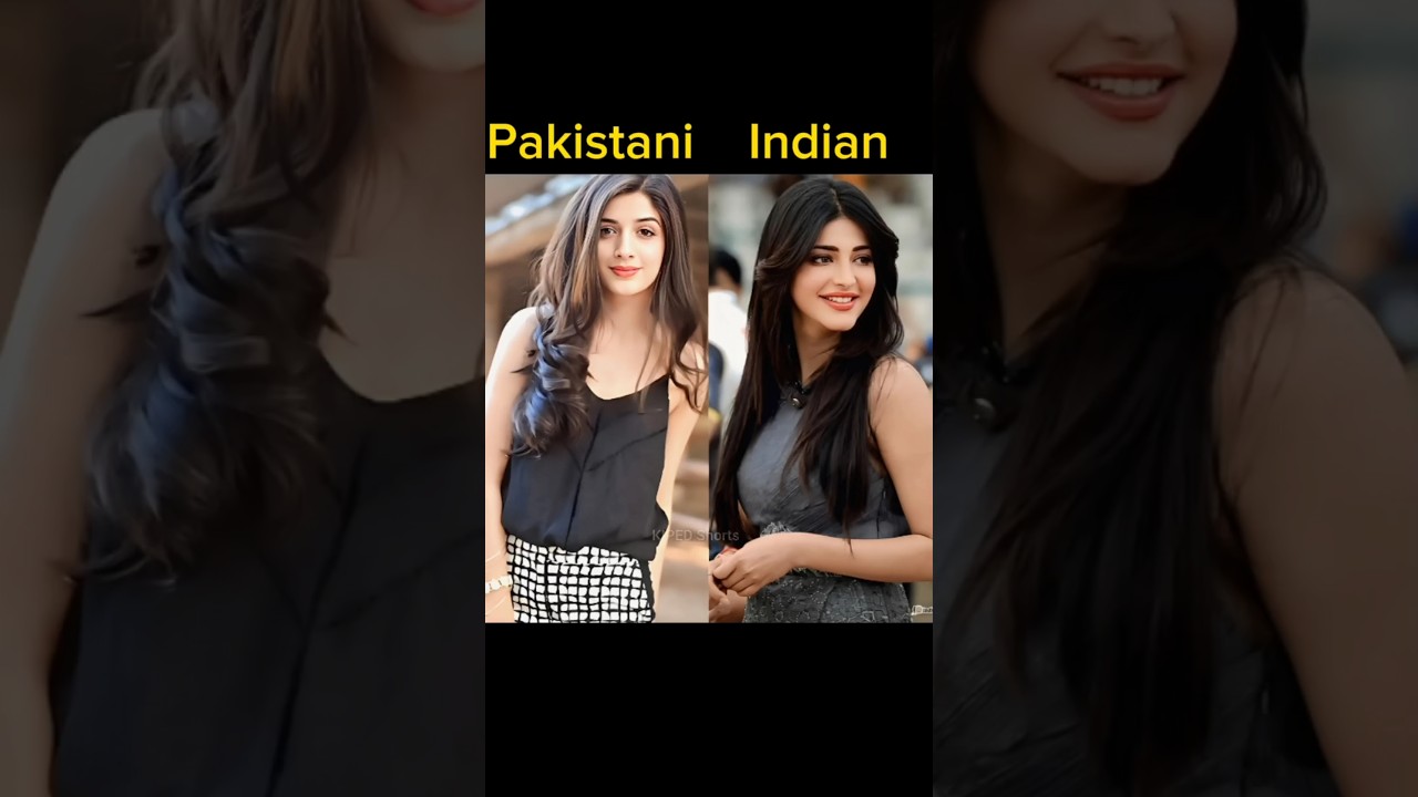 Pakistani Vs Indian who is the most beautiful #actress #pakistani #indian #girl #beautiful #shorts