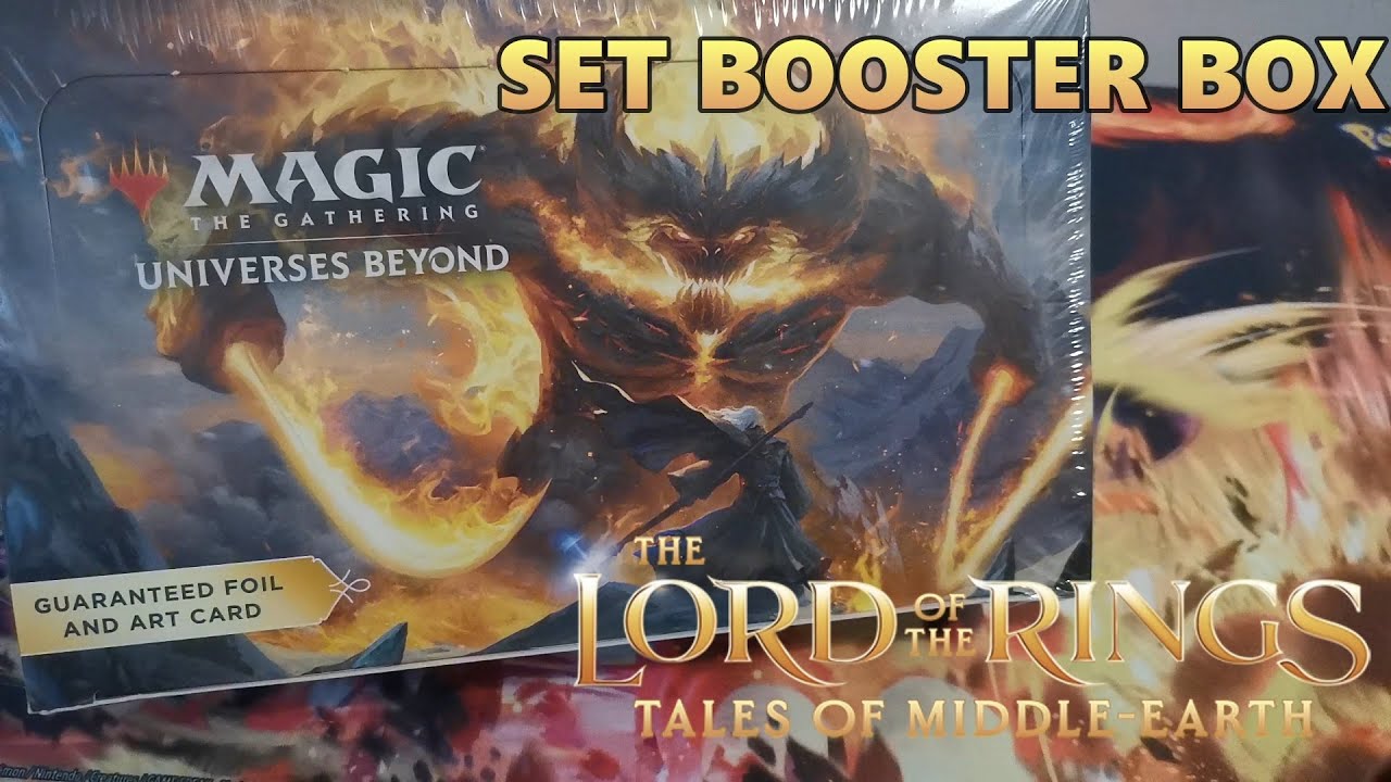 Apro un Set Booster Box di LORD OF THE RINGS🔥