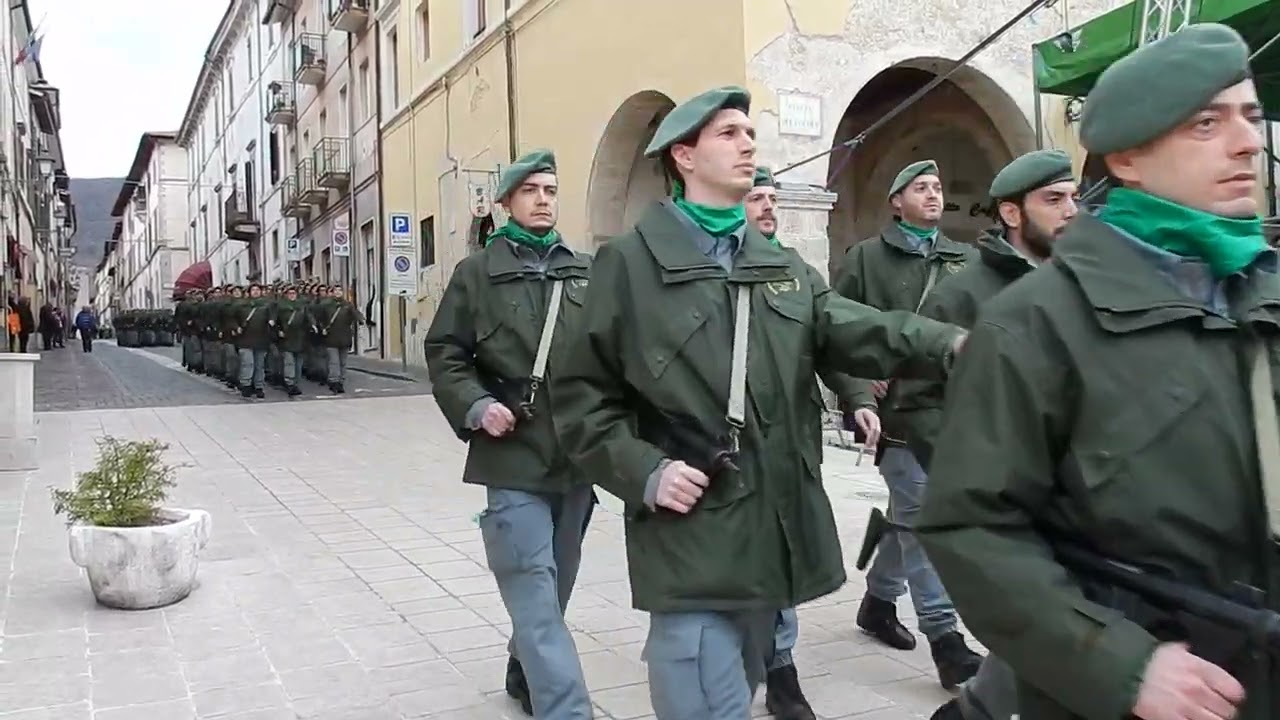 Prove, Giuramento del Corpo Forestale dello Stato, Marzo 2016