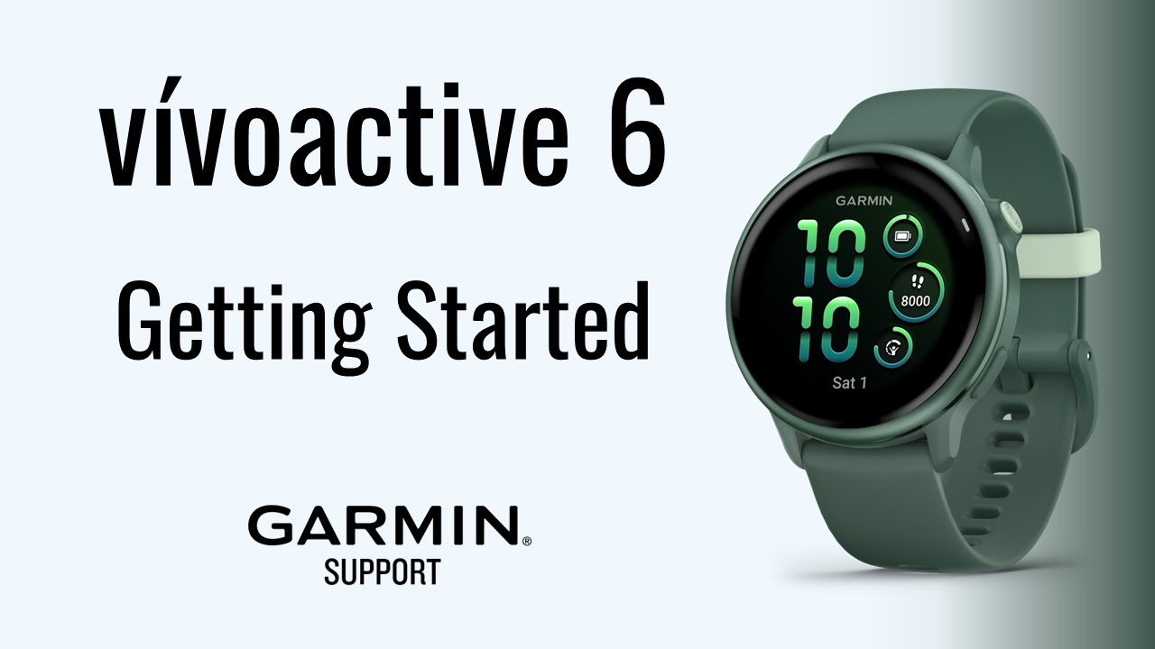 vivoactive 6 | Начало работы | Поддержка Garmin