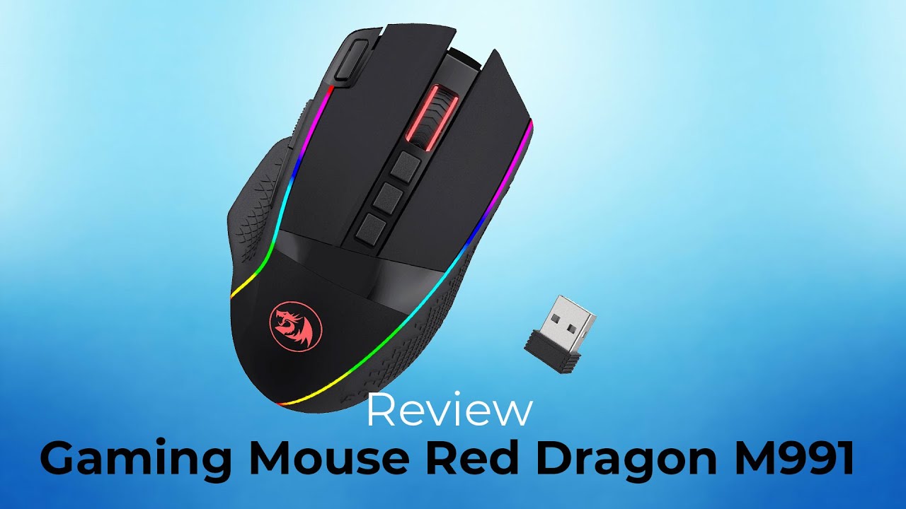 RedDragon M991 - Funk Gaming Mouse mit RGB Beleuchtung. Was bekommt man für 60 Euro?