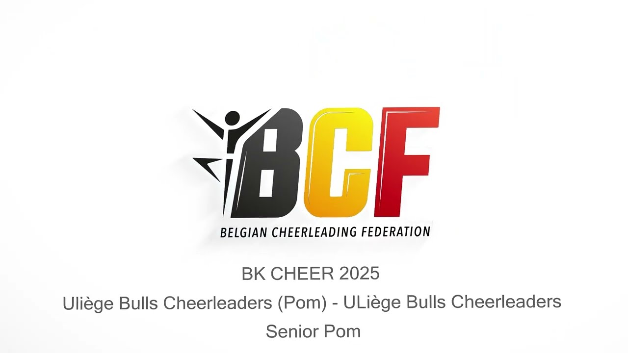 BK CHEER 2025 - Uliège Bulls Cheerleaders Pom - ULiège Bulls Cheerleaders - Senior Pom