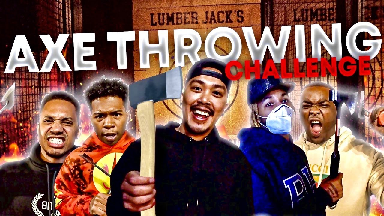 Axe Throwing Competition! (Ft. DDG, DuB, Deshae Frost, MysticGotJokes + more)
