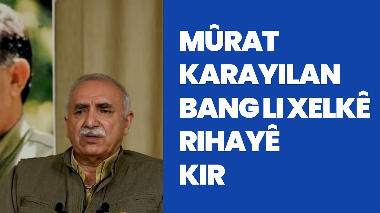 Murat Karayilan bi wesîlyeya hilbijartinê 14'ê Gulanû bang li gelê Rihayê kir.