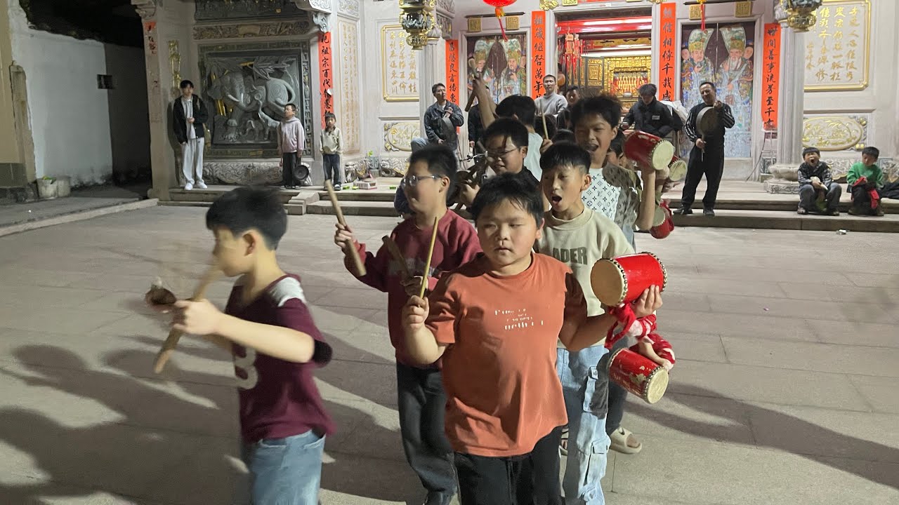 18分钟无删减，塗坑少儿英歌全程高能，原汁原味