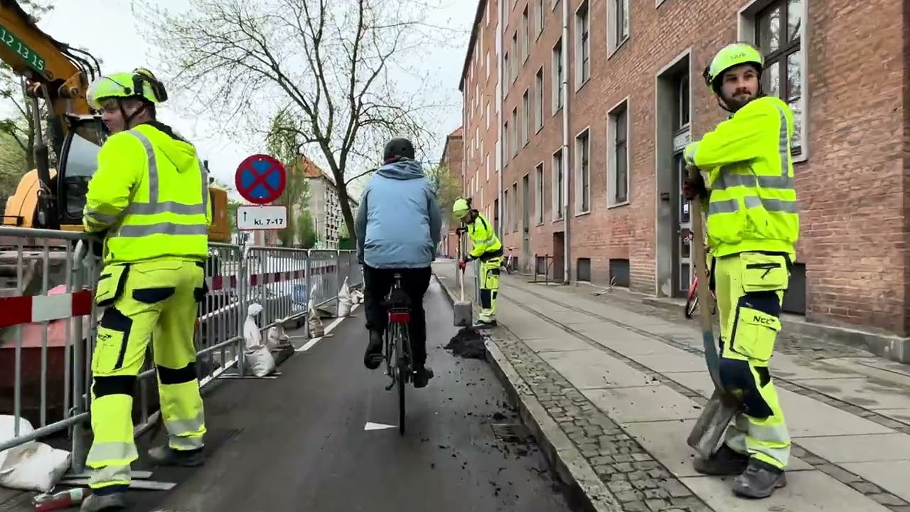 Biking In Copenhagen | Biking In Denmark 🇩🇰 | 33Mins Paced Biking in Copenhagen POV