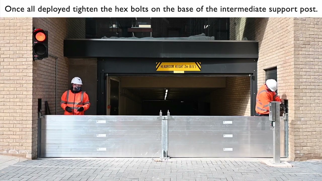 Demountable Flood Barrier Instruction Video