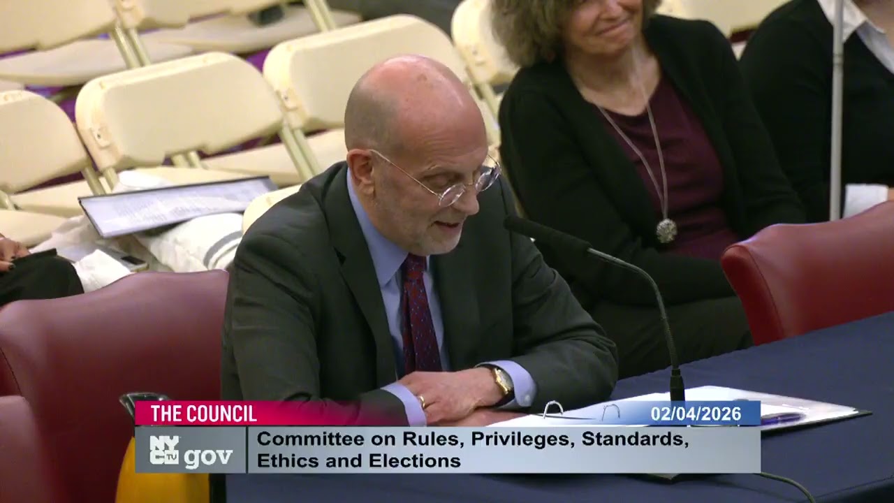 02/04/2026 13:08 New York City Council Video  City Hall Chambers  260204 130817