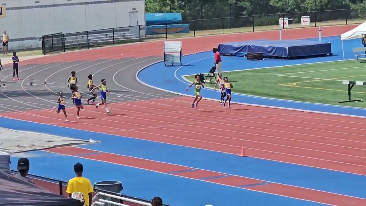 🔥 PVA Championship 100m 9&10U | Trenton Washington Journey from Heat Winner to Finals  | New PR❗️