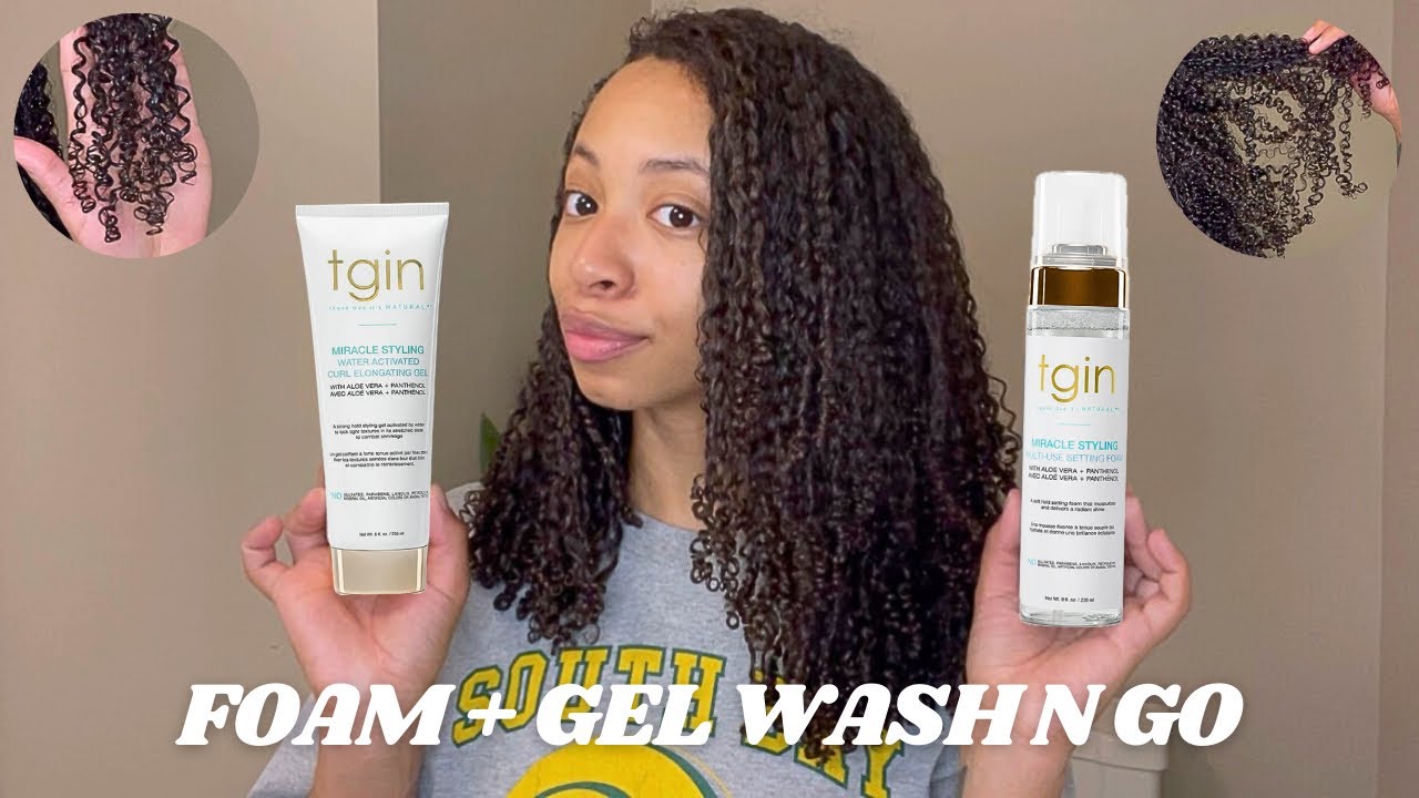 WASH N GO | Foam + Gel Combo Using NEW Products From TGIN