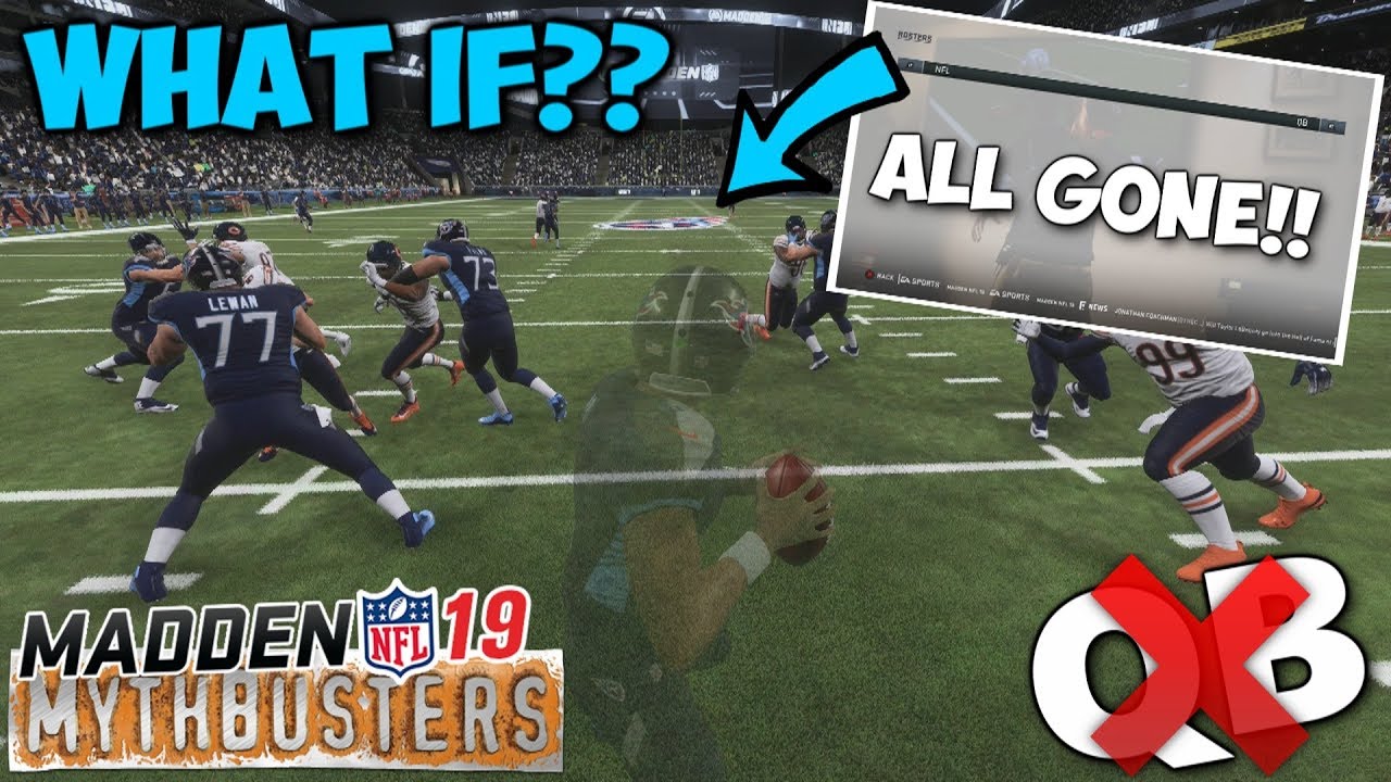 WHAT HAPPENS IF EVERY QB IN THE NFL RETIRED IN THE SAME YEAR?! Madden 19 Mythbusters