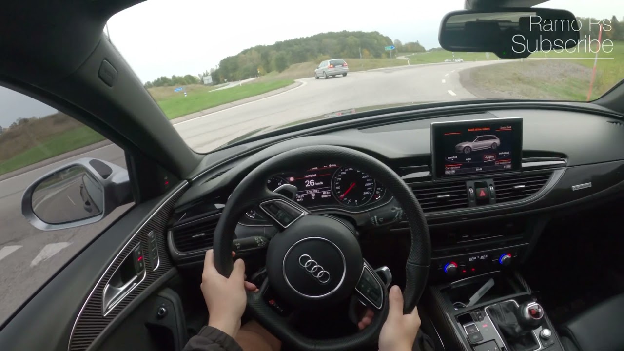 AUDI RS6 2016 C7 | POV DRIVE | 560HP