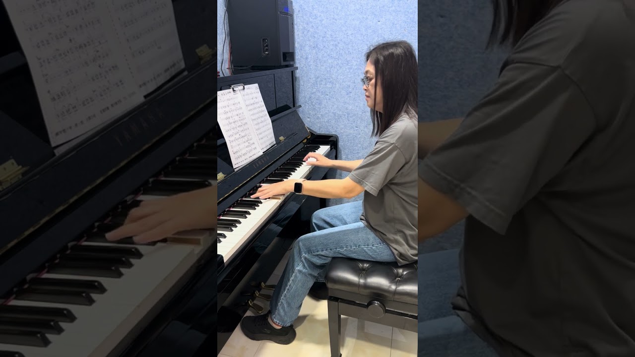澳門成人鋼琴教學：上課彈奏實錄《我的宣言》62838050