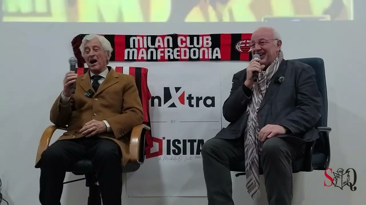 Gianni Rivera al Milan Club Maldini Manfredonia FG