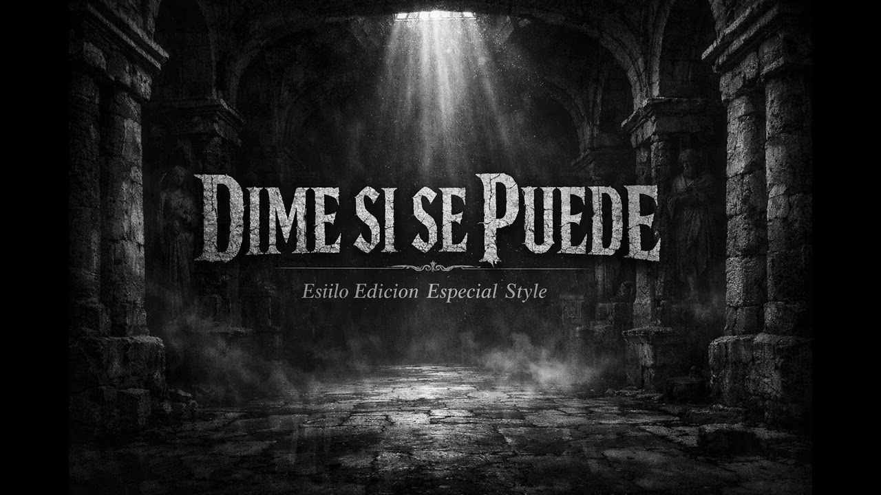 DIME SI SE PUEDE - Estilo Edicion Especial Style (Letra / Lyrics)