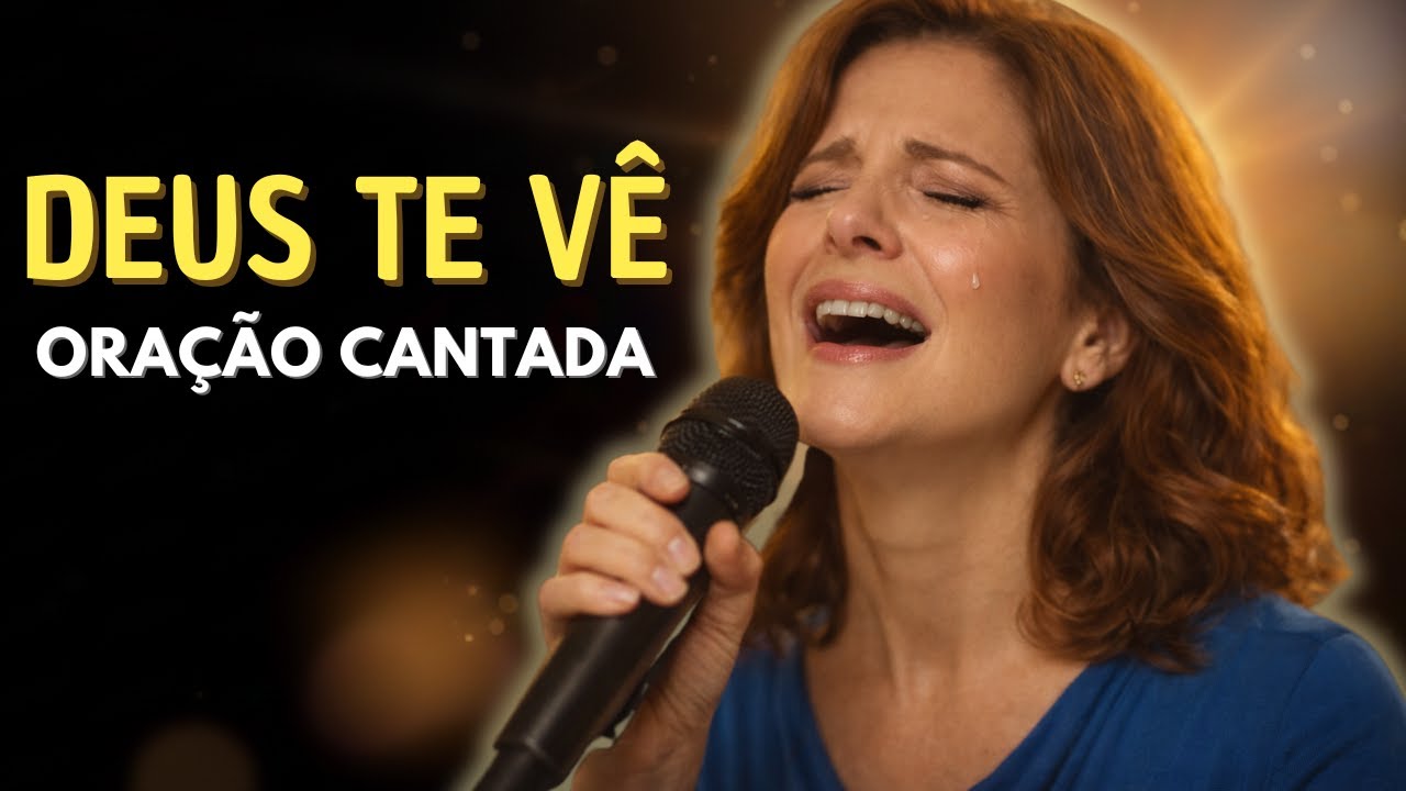 DEUS TE VÊ — Oração Cantada para Mulher que Sofre em Silêncio | Clamor de Mãe.