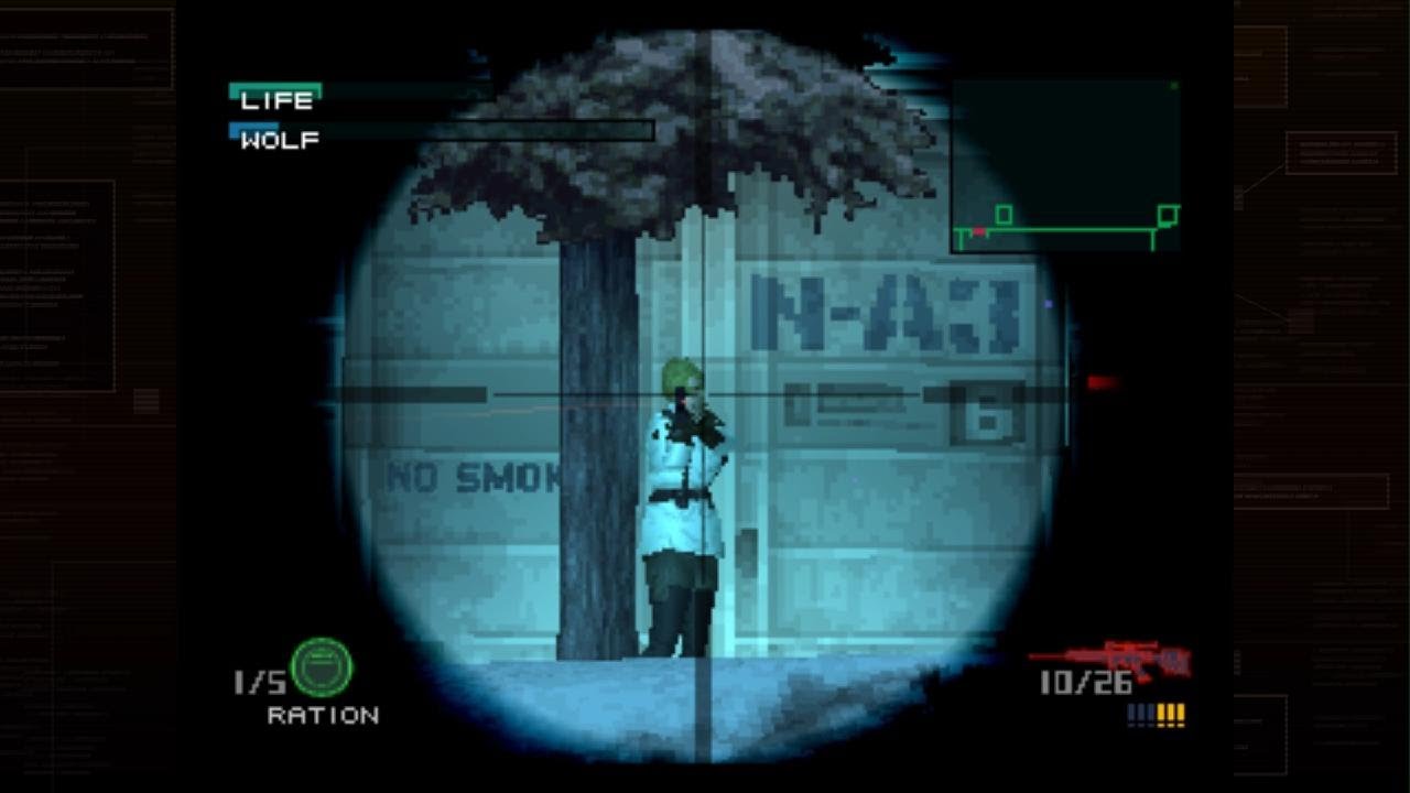 Metal Gear Solid | Sniper Wolf 2nd Boss Fight