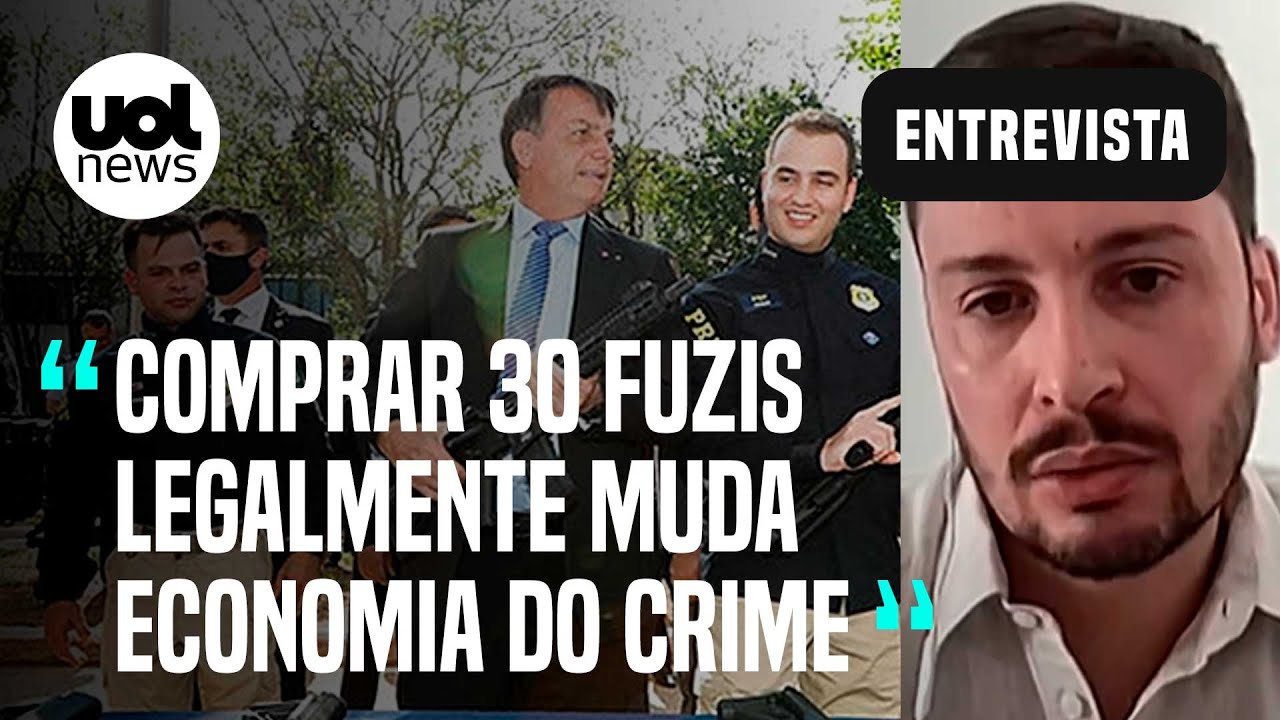 Decreto de armas: Bolsonaro facilitou muito acesso a armas mais potentes, diz gerente do Sou da Paz