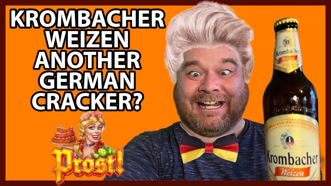 WOW! Krombacher Weizen |5.3%| German Hefweizen Beer Review!