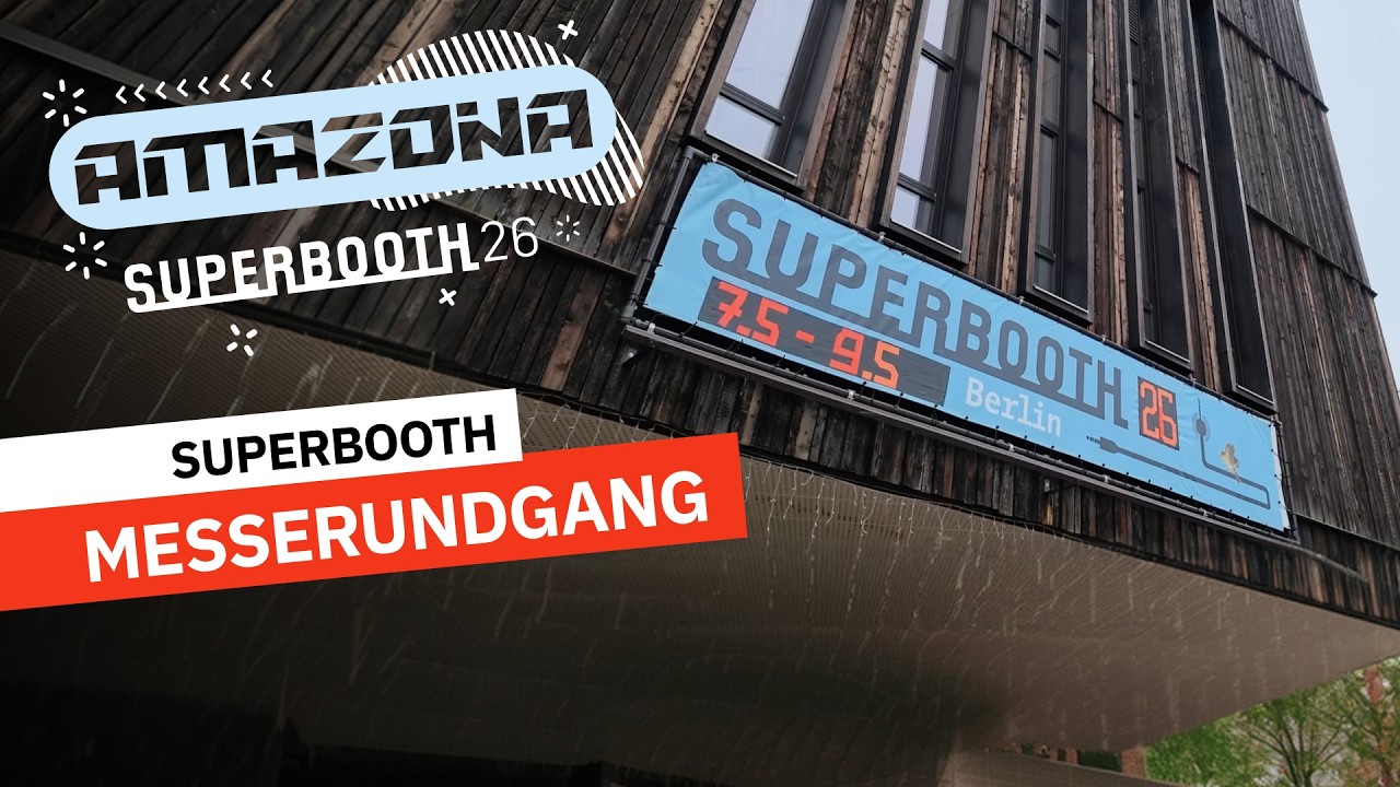 Superbooth 26 Messerundgang | AMAZONA