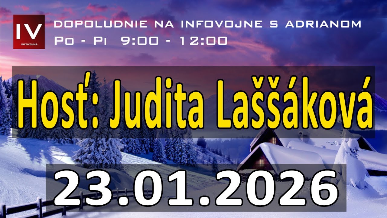 Dopoludnie na InfoVojne s Adrianom 23.01.2026