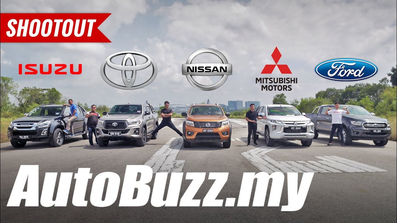 Which is the BEST pickup truck? D-Max, Hilux, Navara, Triton, or Ranger? - AutoBuzz.my